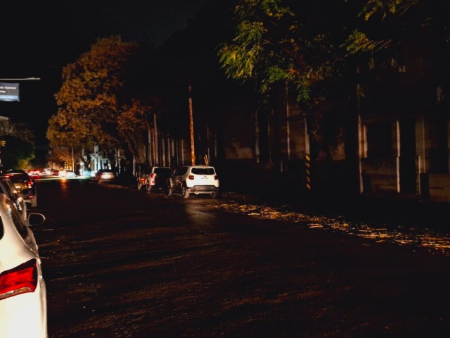 Apagn masivo en la ciudad